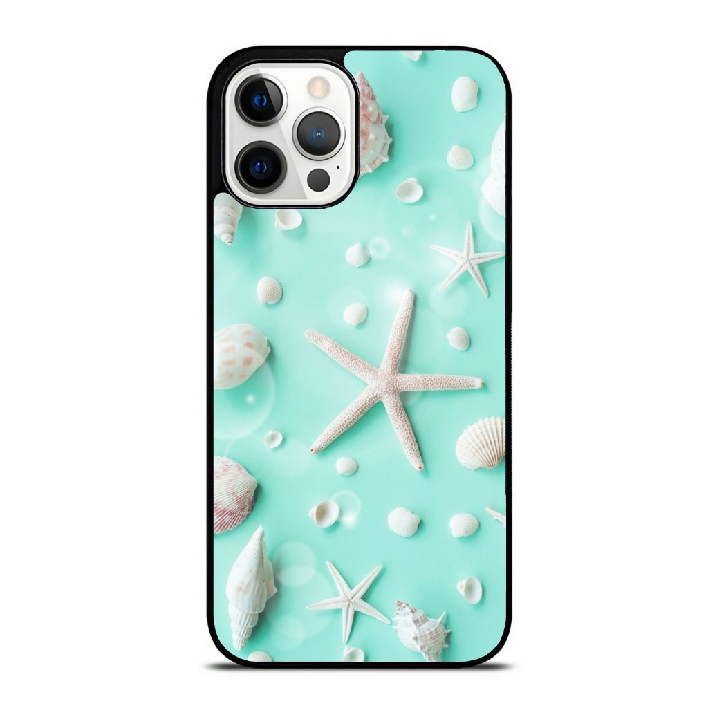 Starfish Shells Pattern Iphone Case